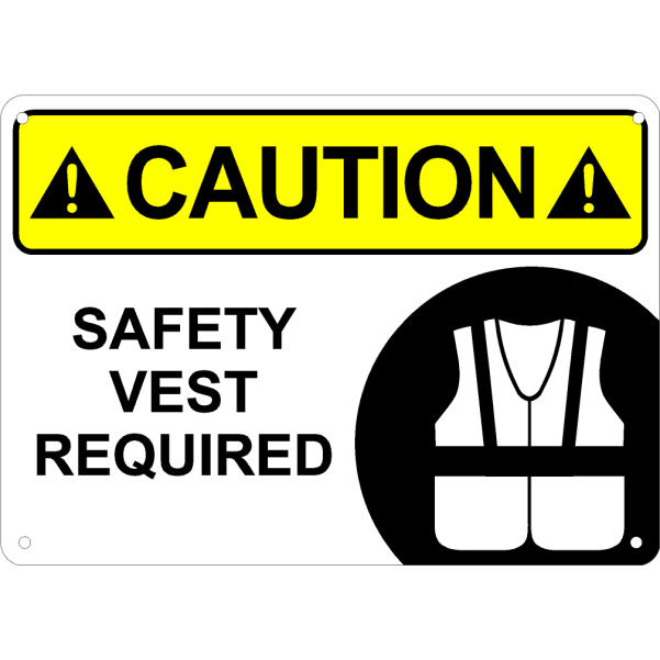 Safety Vest Required